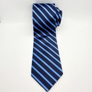 U.S. Polo Assn Men's Blue Striped Tie